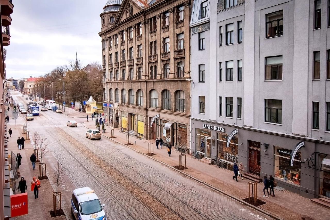 Residential Barona Apartments In Riga Centre Eksteriør bilde